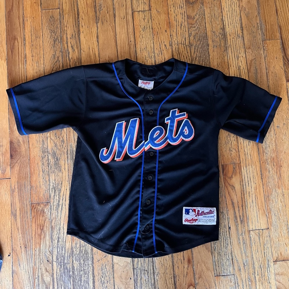 Mets Jersey from Rawlings, Authentic Collection, size 10/12.